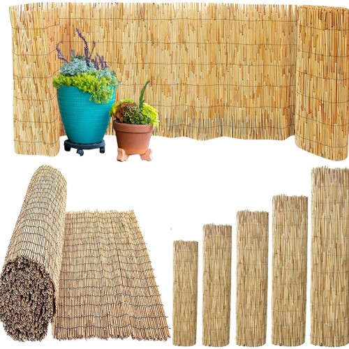 Dekoratif Doğal Hasır Kamış Çit 1m x 5m Dekoratif Doğal Hasır Kamış Çit 1m x 5m