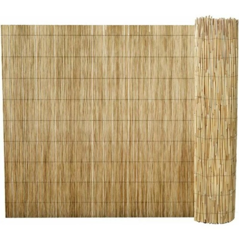 Dekoratif Doğal Hasır Kamış Çit 1,20m x 5m