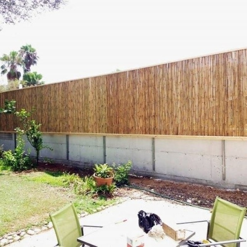 Dekoratif Doğal Hasır Kamış Çit 1m x 6m Dekoratif Doğal Hasır Kamış Çit 1m x 6m